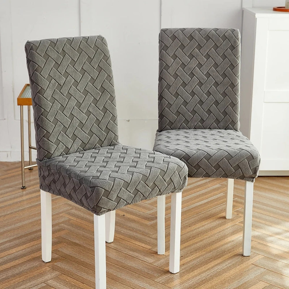 Stretchable Jacquard Chair Cover for Everyday Protection