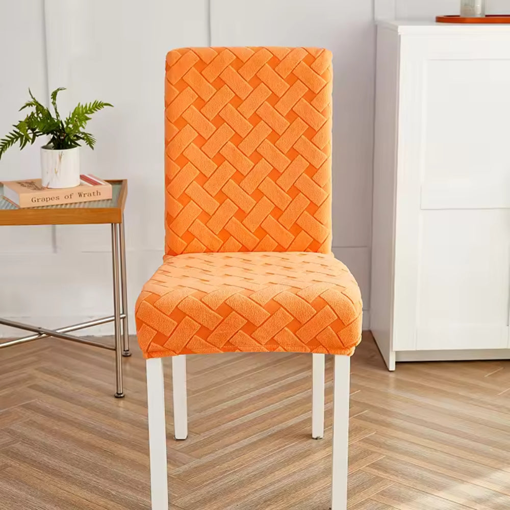 Stretchable Jacquard Chair Cover for Everyday Protection