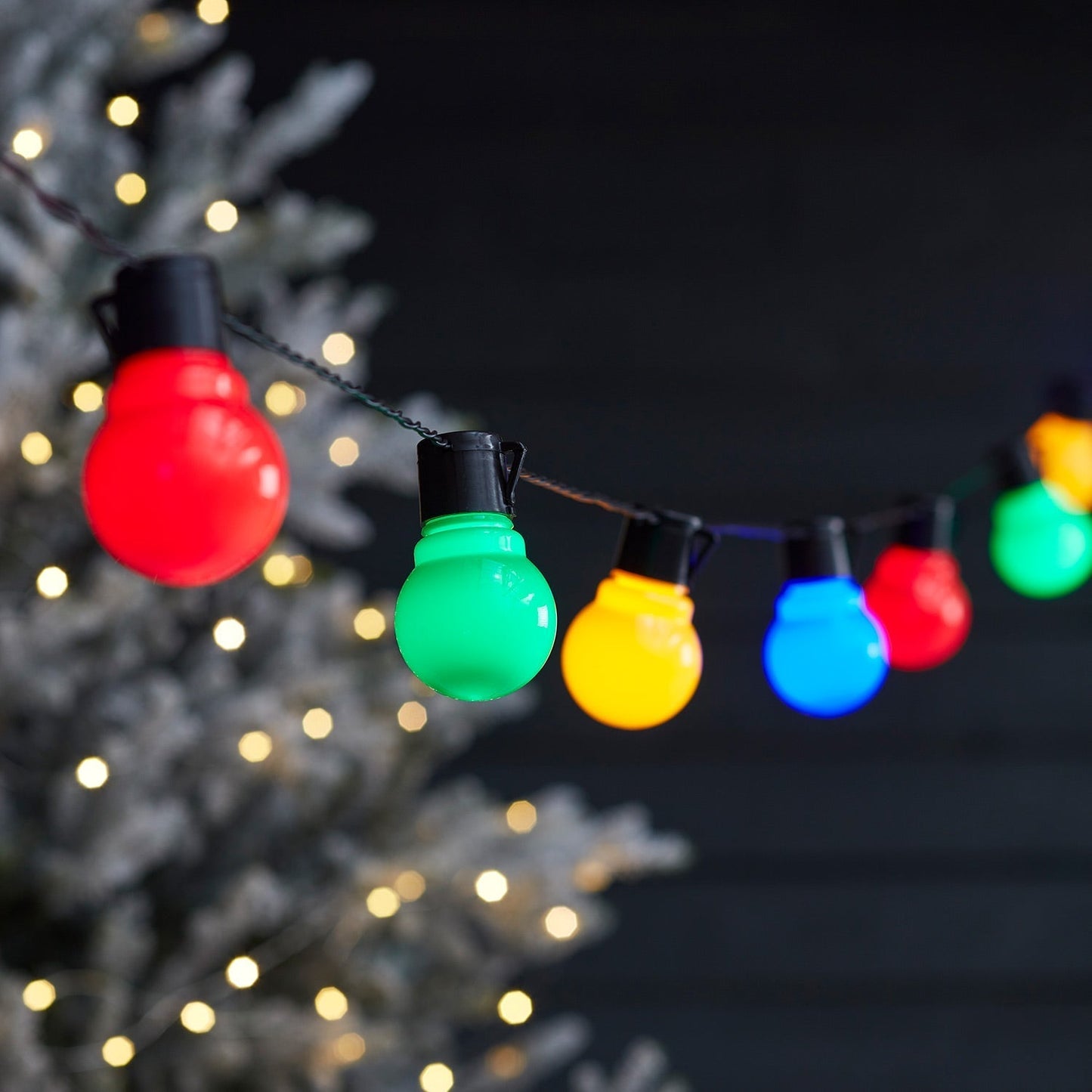 30 LED Multicolored Fiesta Party String Lights