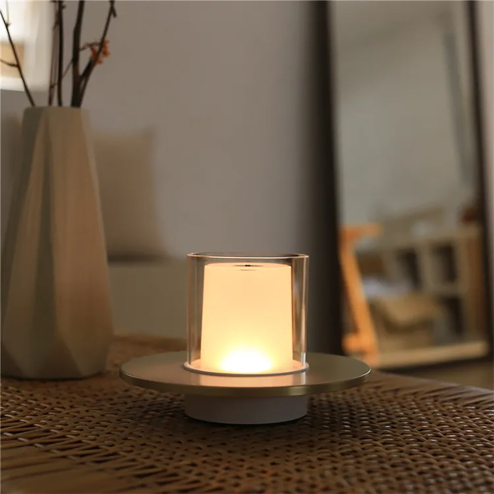 LED Table Lamp for Ambient Lighting - Elegant and Child-Safe Design