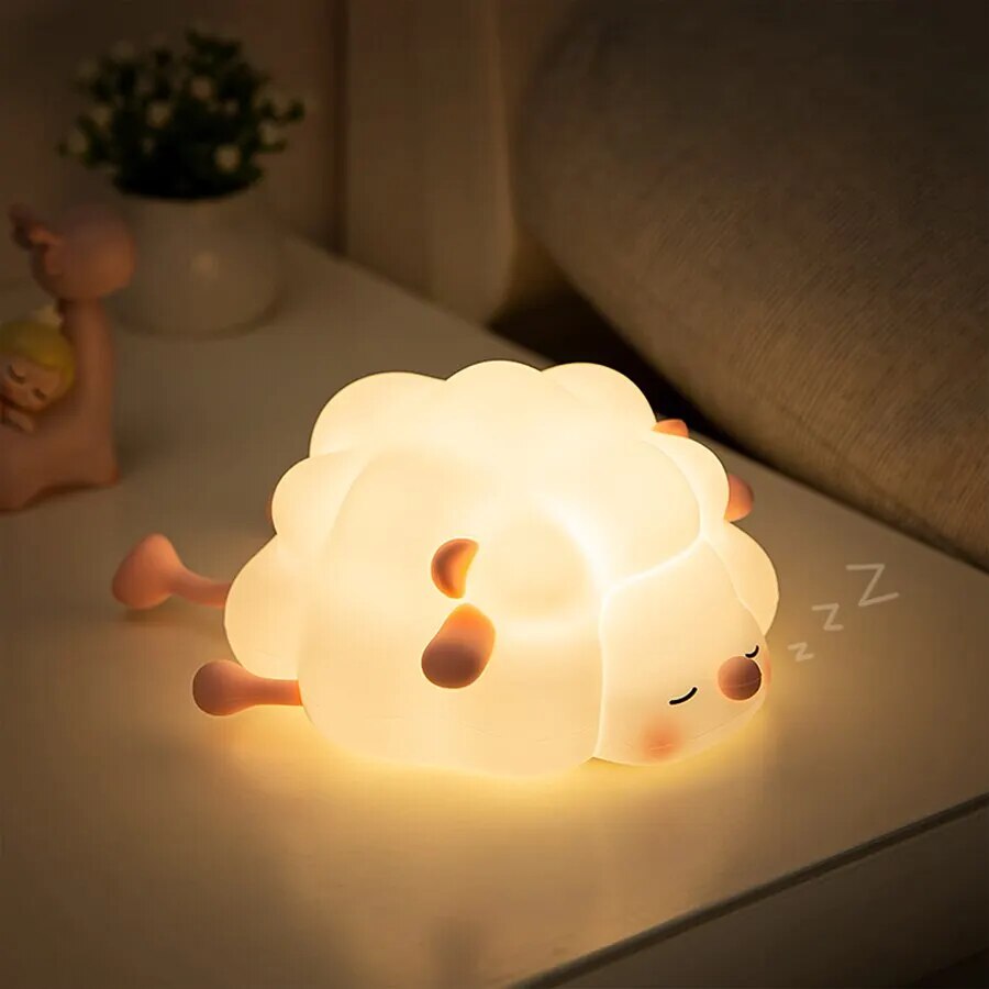 Touch Sensor Night Light for Kids - Soft LED Bedside Lamp