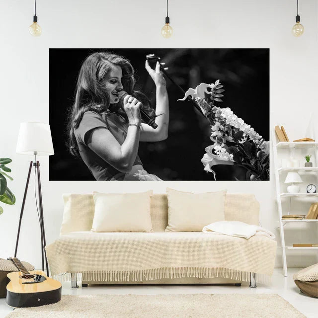 Lana Del Rey Aesthetic Poster Tapestry Wall Art
