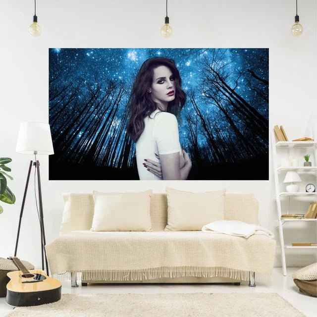 Lana Del Rey Aesthetic Wall Tapestry Poster