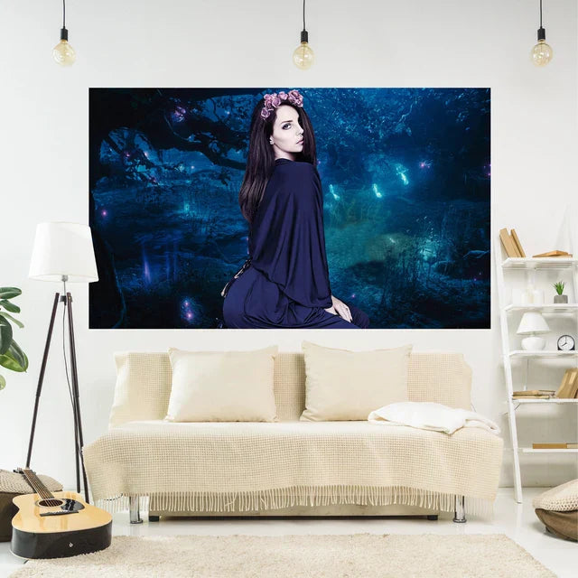 Lana Del Rey Aesthetic Wall Tapestry Poster
