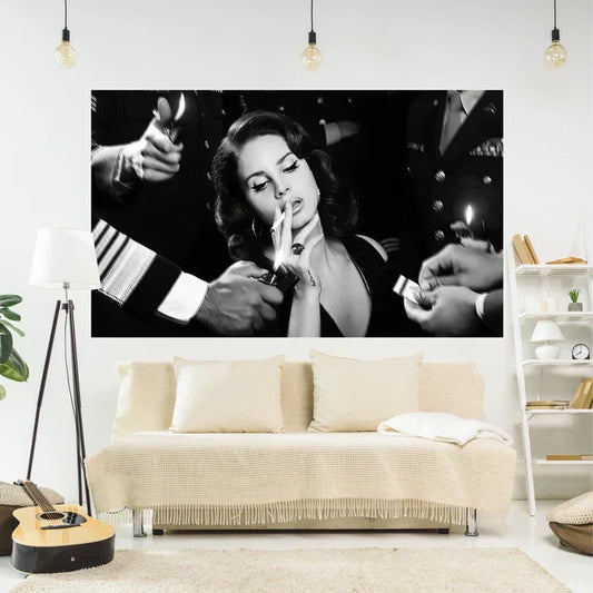 Lana Del Rey Aesthetic Poster Tapestry Wall Art