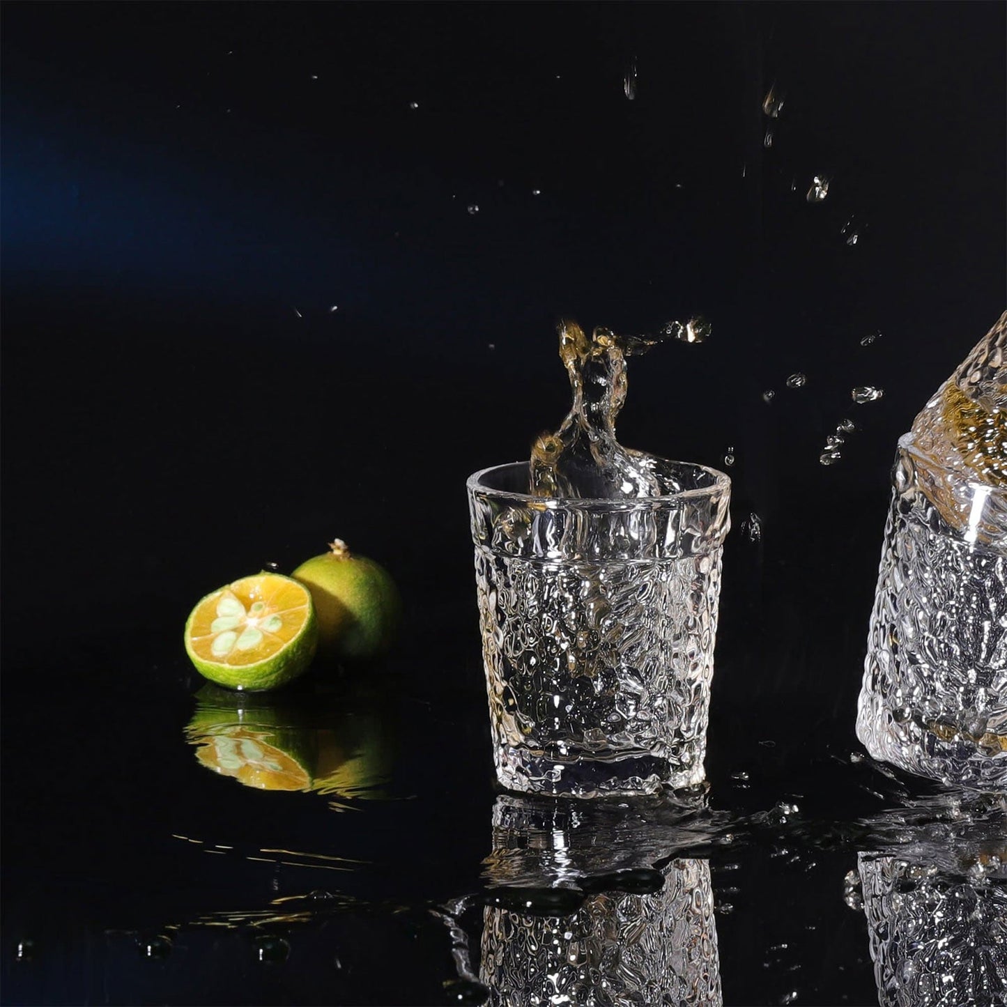 Engraved Clear Glass Tequila Shot Glasses Set