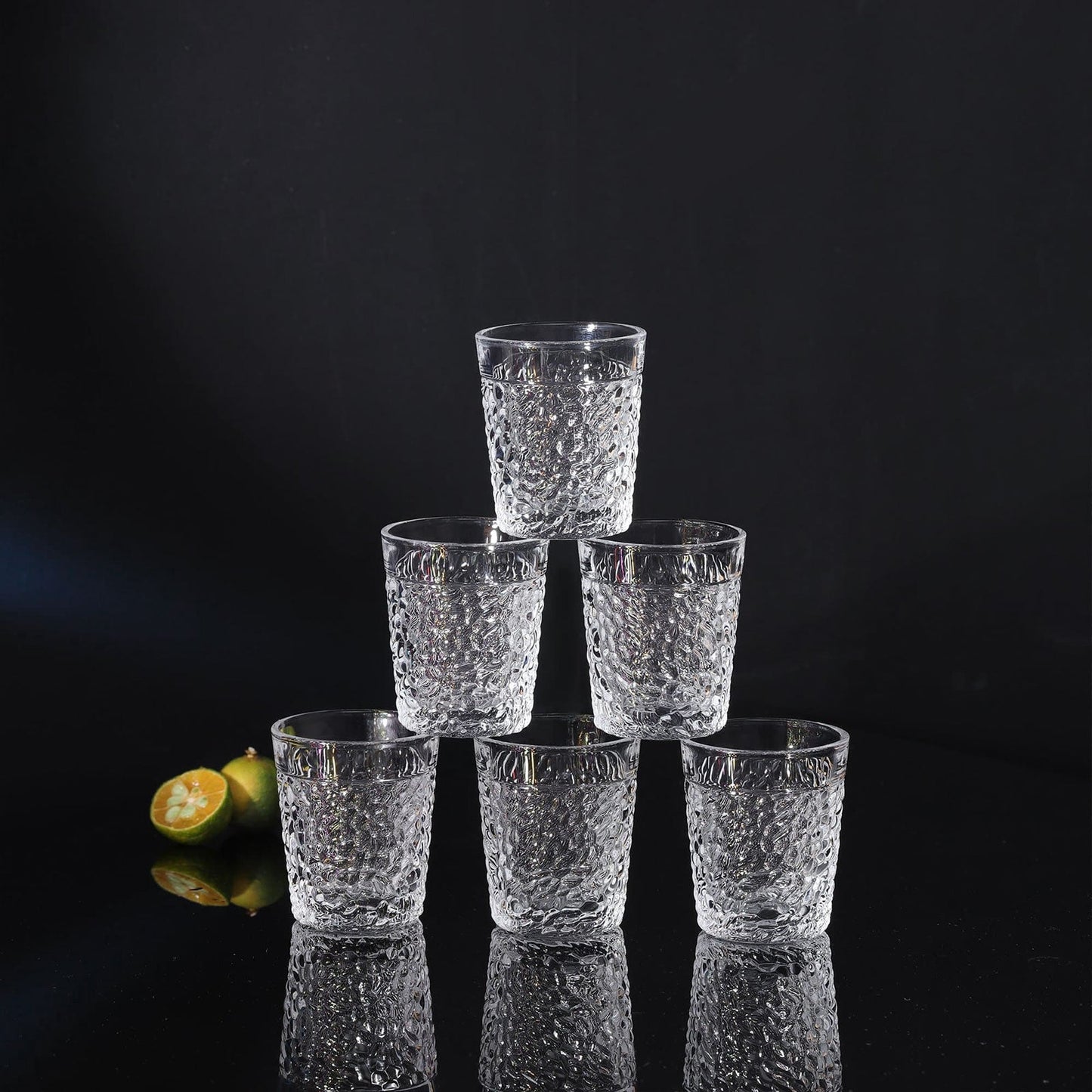 Engraved Clear Glass Tequila Shot Glasses Set