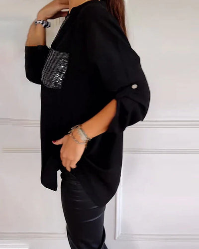 Elaine™ | Chic Glamour Top