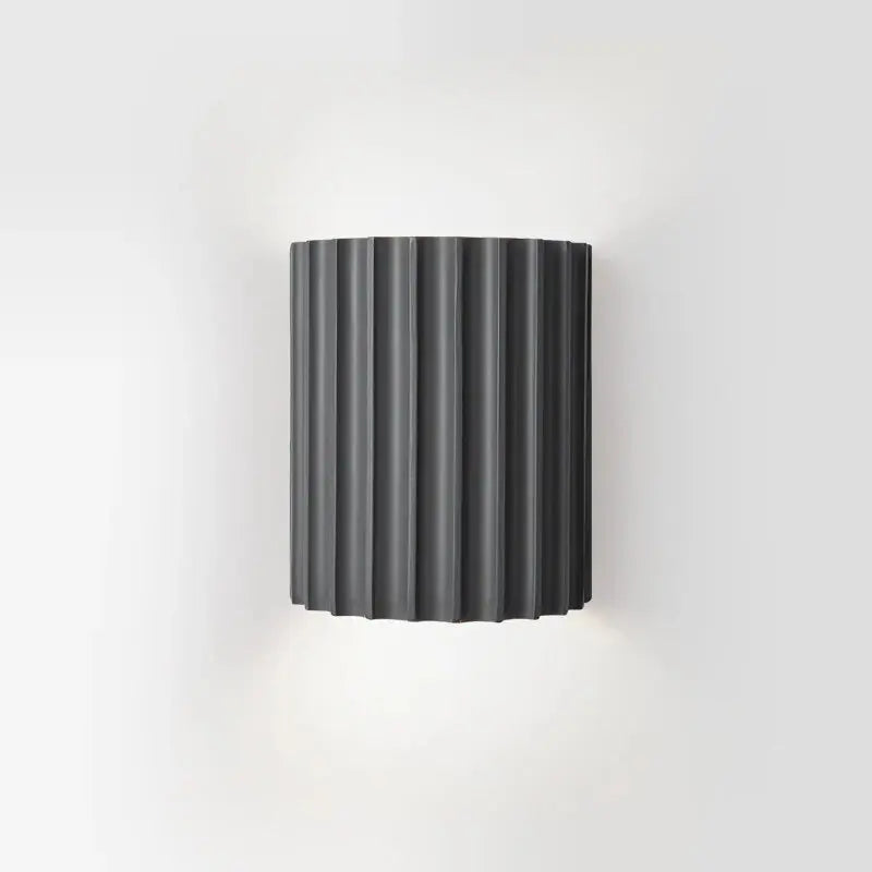 Contemporary Resin Wall Lamp with LED Lighting