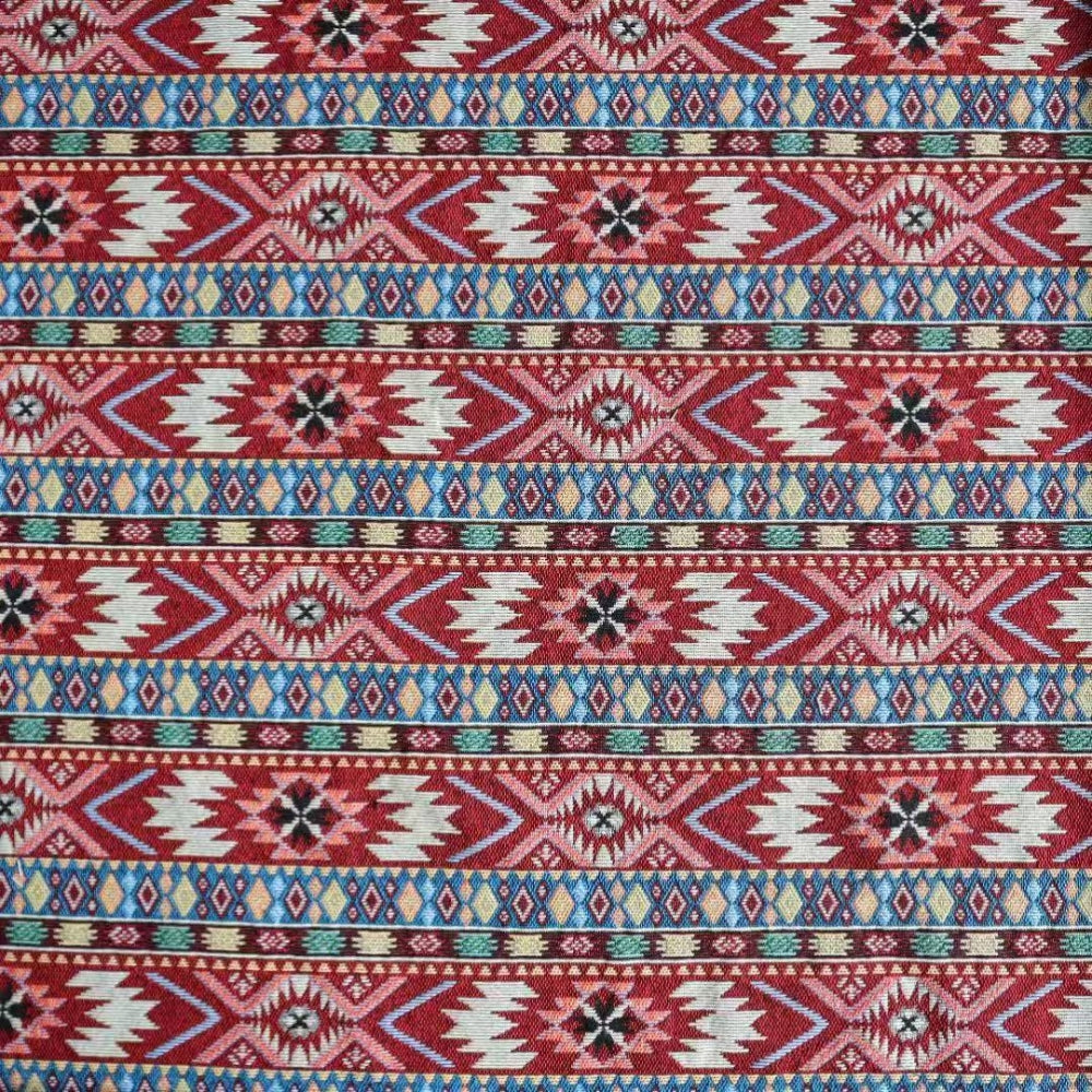 Boho Chenille Sofa Cover with Tassel Edges