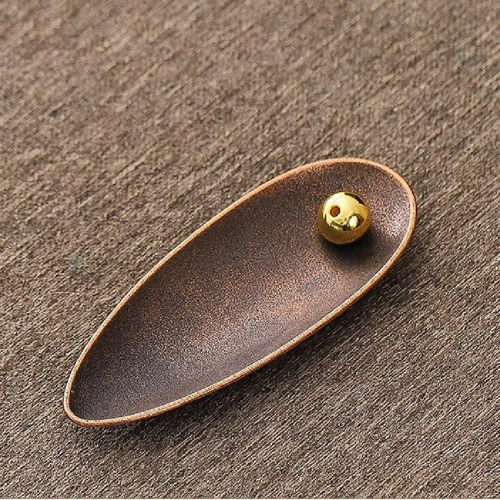 Movable Alloy Bead Incense Holder for Meditation