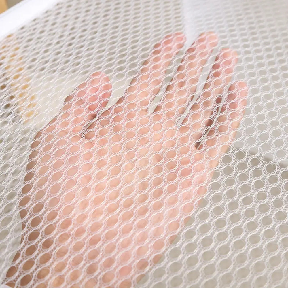 Foldable Mesh Laundry Basket with Animal Print