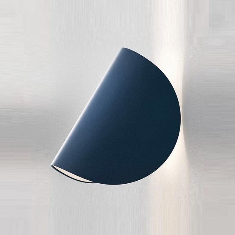 Geometric LED Wall Light in Metal - 4 Color Options