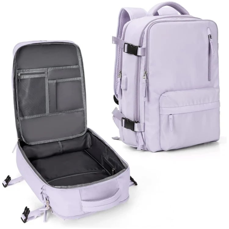 Women's Waterproof Travel Backpack with USB Port and Anti-Theft Design