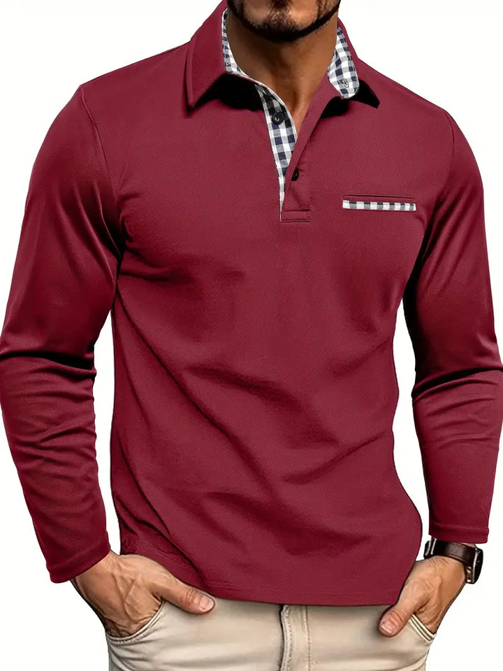 Dylan | Premium Long-Sleeve Polo