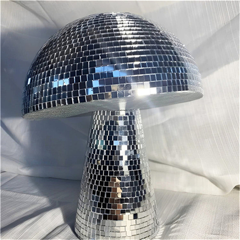 Mushroom Shaped Disco Ball Table Decoration