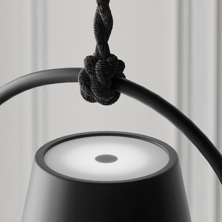 Adjustable Scandi LED Pendant Light in Black or White
