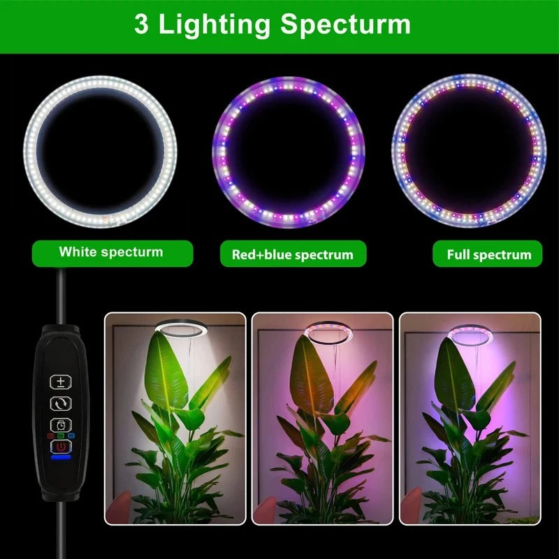 Full Spectrum Adjustable Grow Light for Indoor Plants