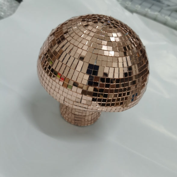 Mushroom Shaped Disco Ball Table Decoration