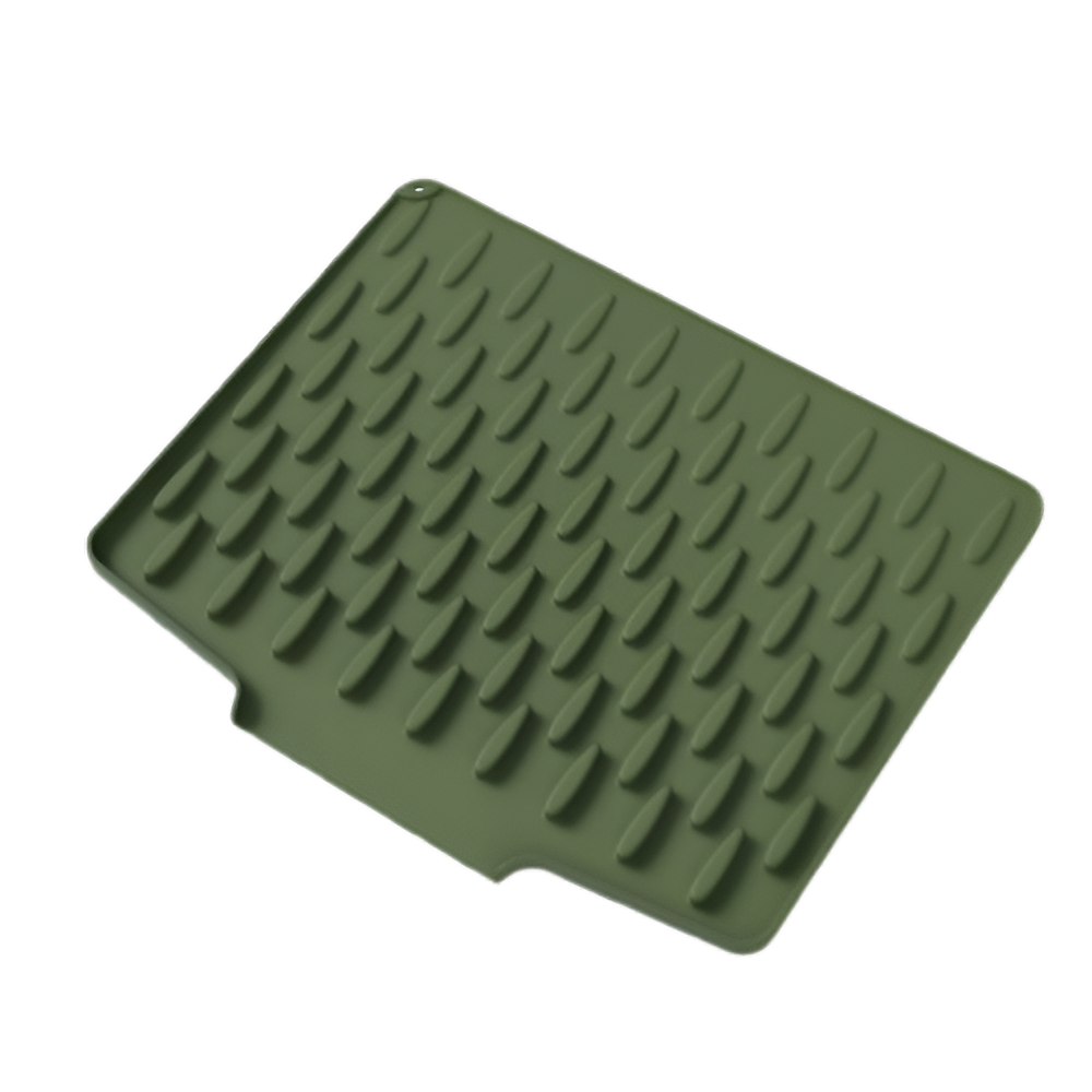 Silicone Dish Drying Mat - Heat Resistant Countertop Protector