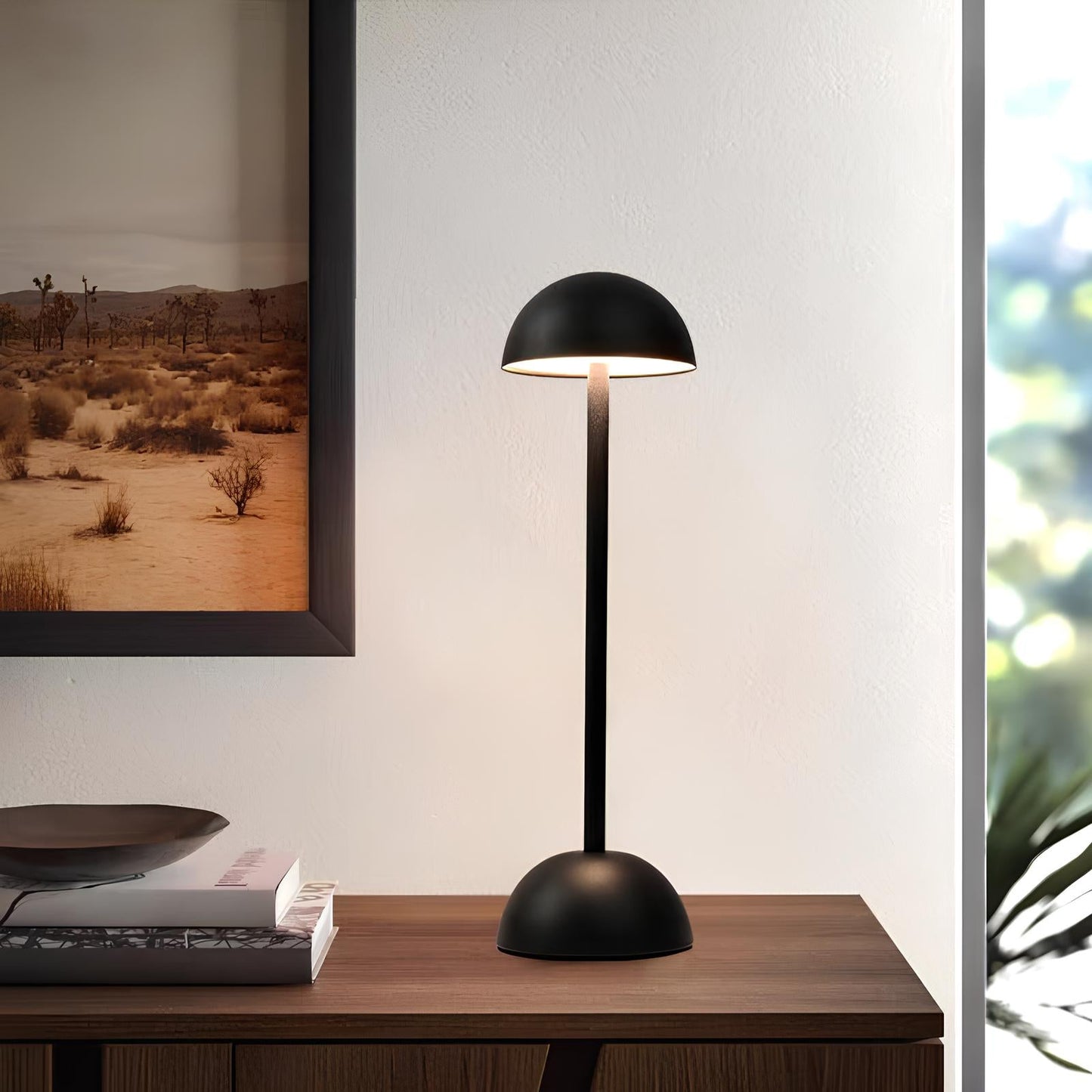 Cordless Rechargeable Nordic Minimalist Table Lamp