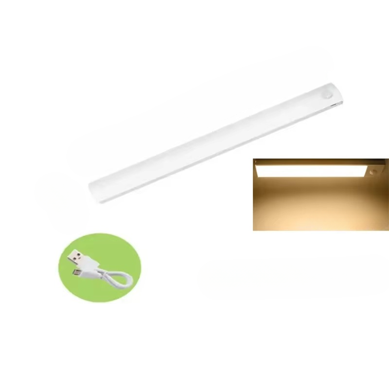 Motion-Activated Rechargeable LED Night Light with Dimmable Brightness
