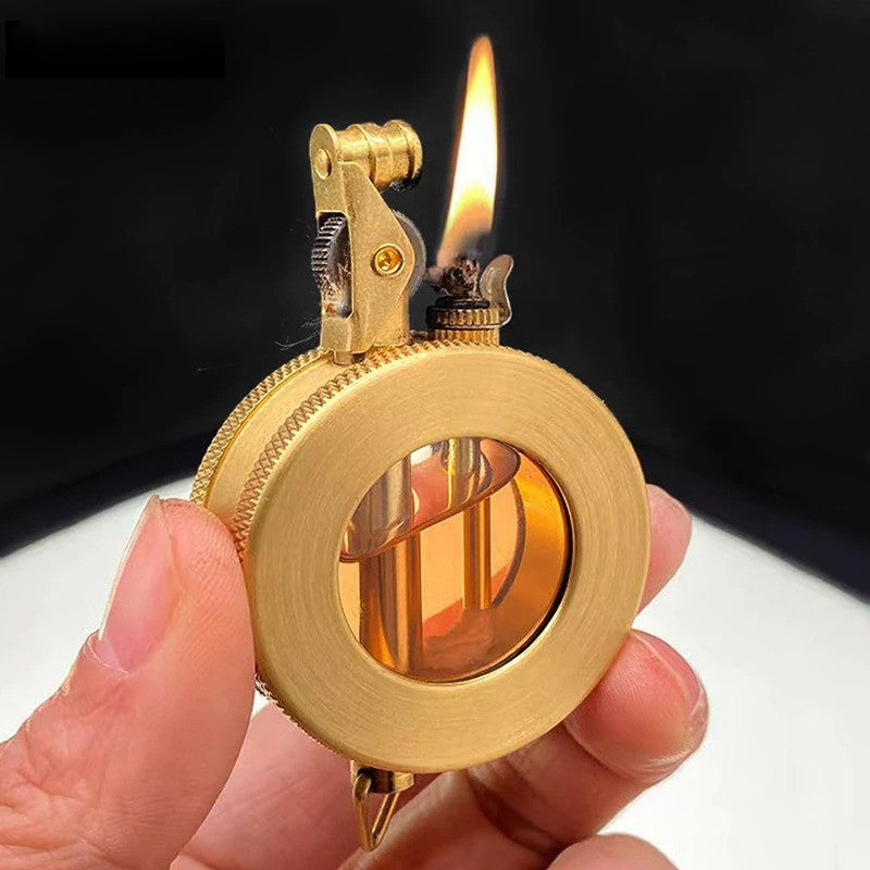 Retro Metal Kerosene Pocket Lighter