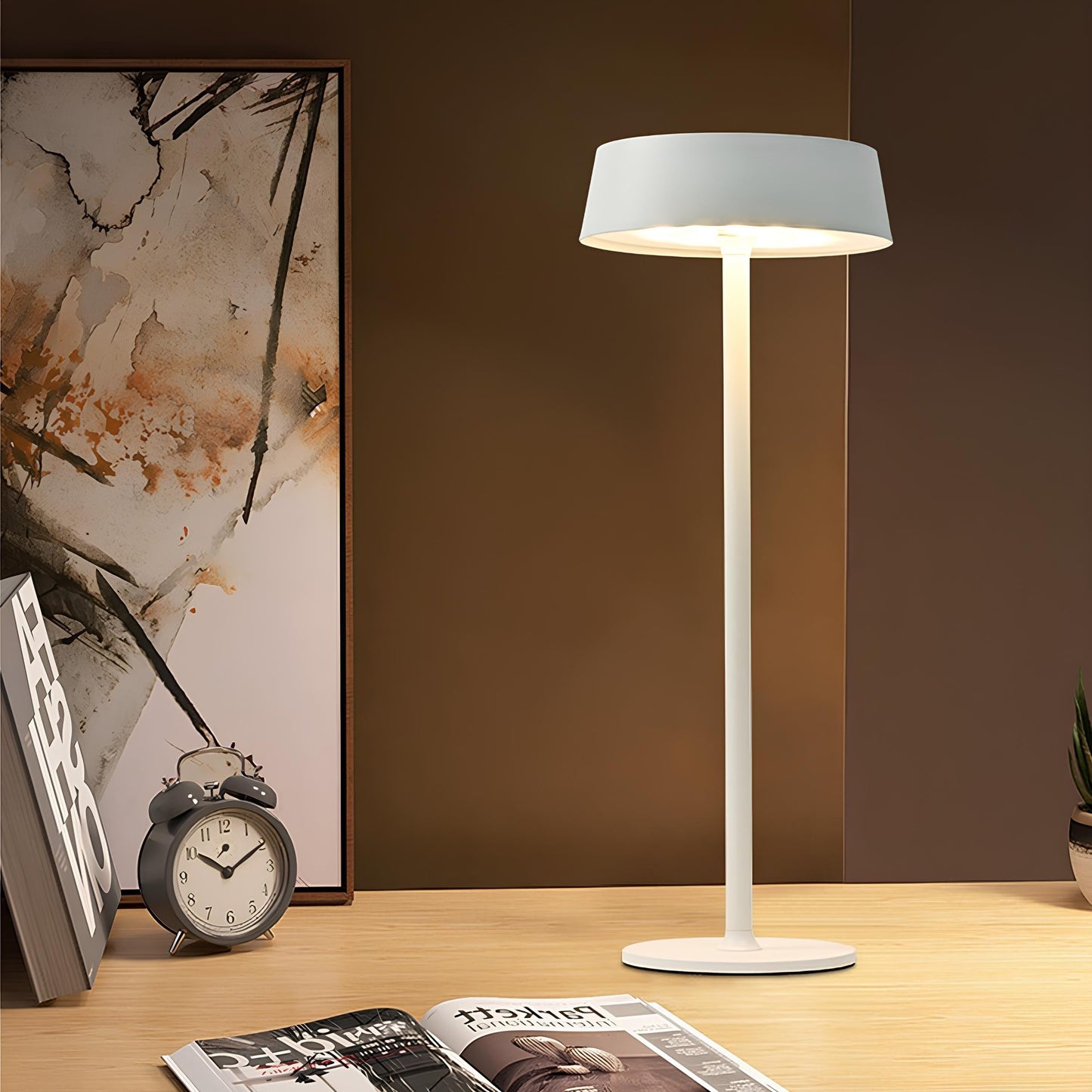 Rechargeable Dimmable Modern Table Lamp