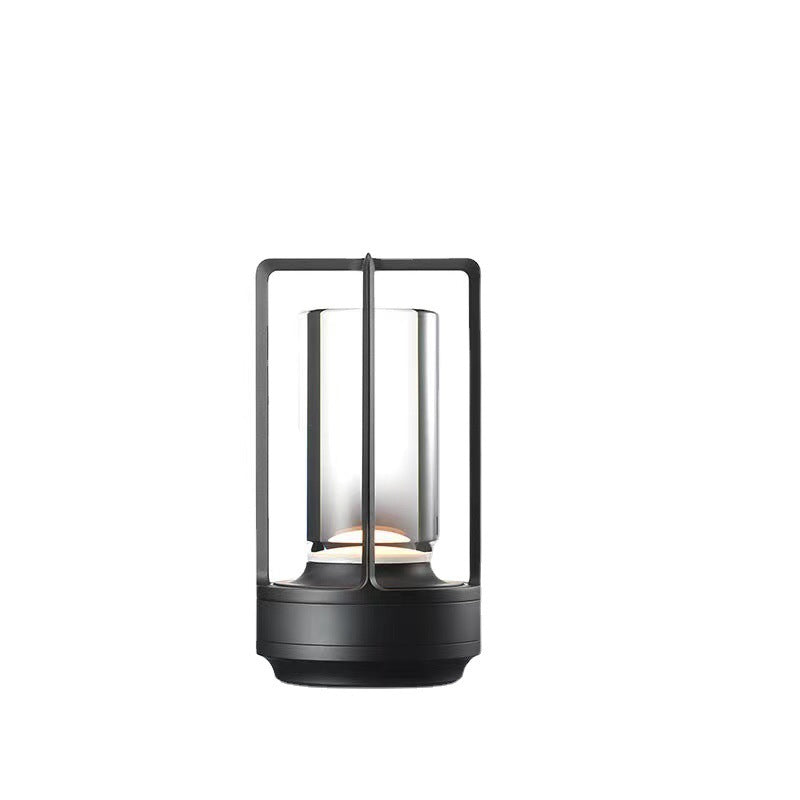 Cordless Dimmable Aluminum Table Lamp - Rechargeable Touch Light