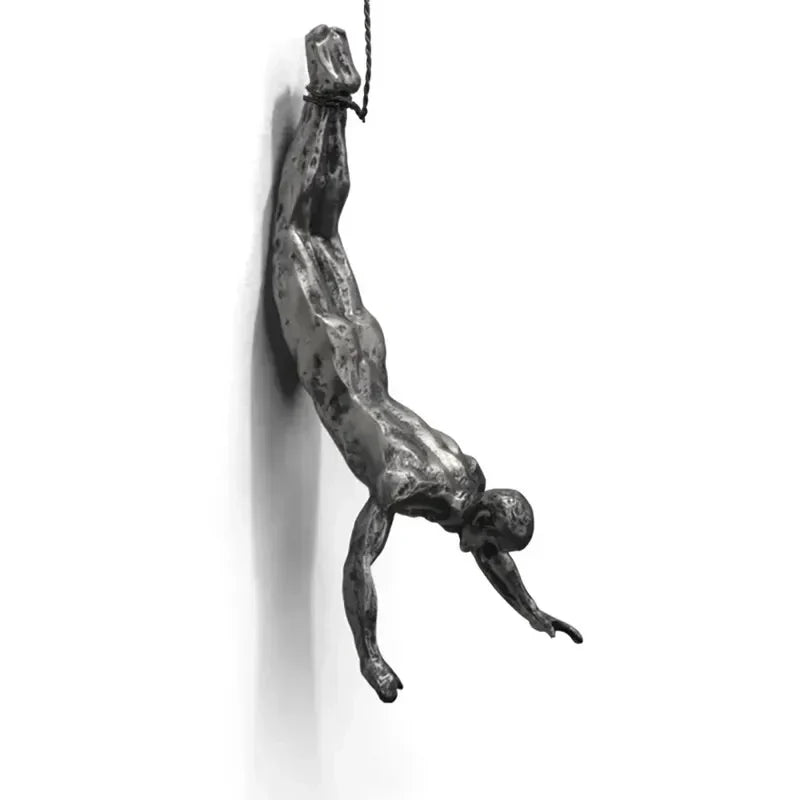 Decorative Climbing Wall Sculptures Set of 3