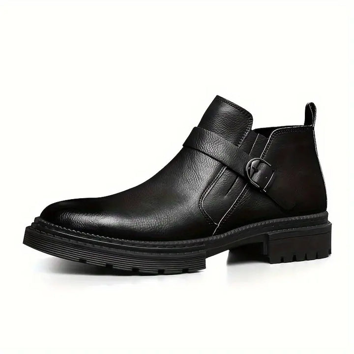 Liam | Orthopedic Leather Ranger Boots