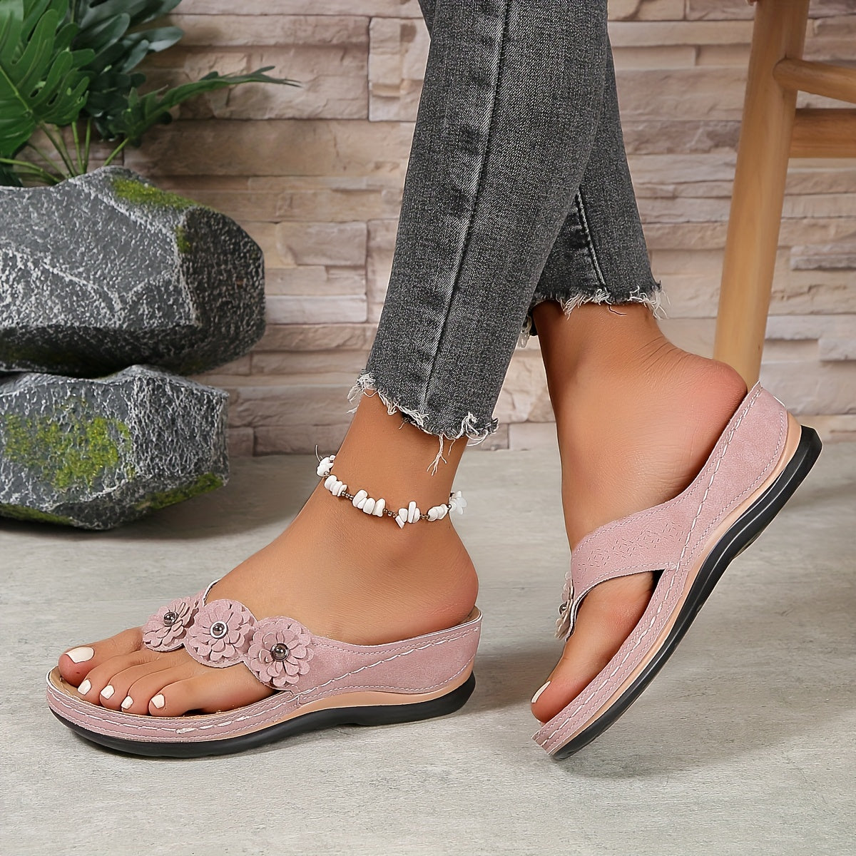 Adele - Comfortable Summer Slip-On Orthopedic Sandals