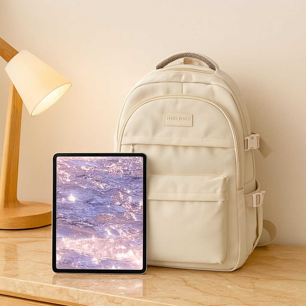 Spacious Ergonomic School Backpack with Multiple Pockets