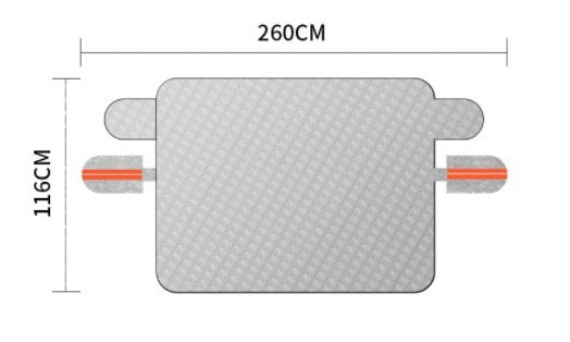 Magnetic All-Season Car Windscreen and Mirror Cover