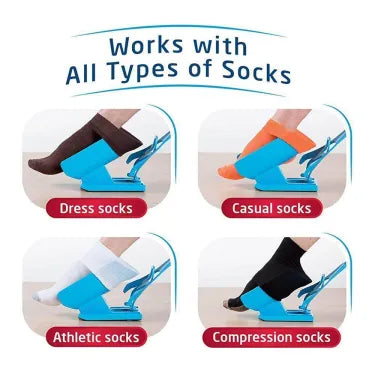 Compression Sock Aid Kit with Shoe Horn Function