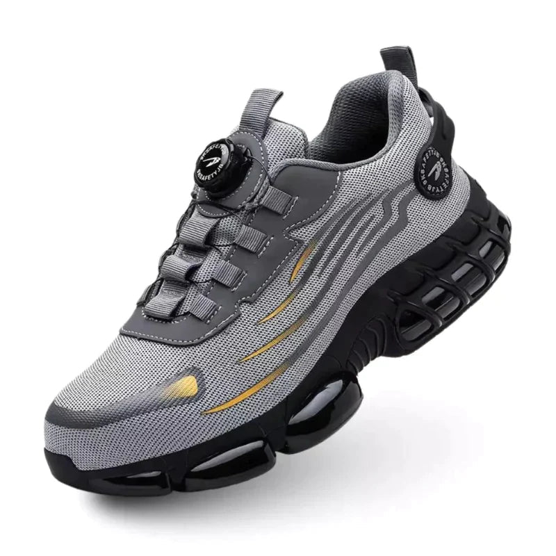 Ultralight Steel Toe Safety Shoes for Comfort and Breathability