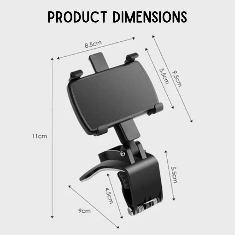 Adjustable Anti-Slip Car Phone Holder