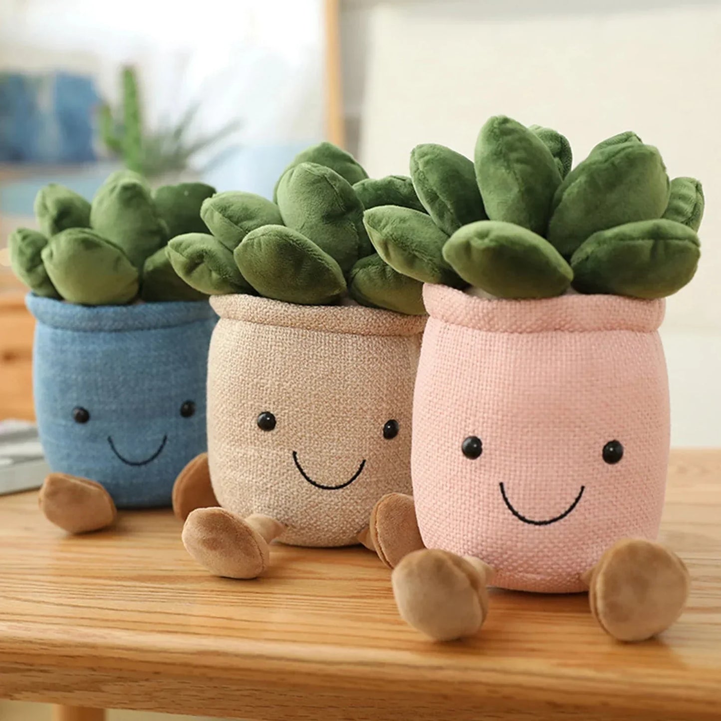 Succulent Plush Pillow Cushion for Cozy Decor