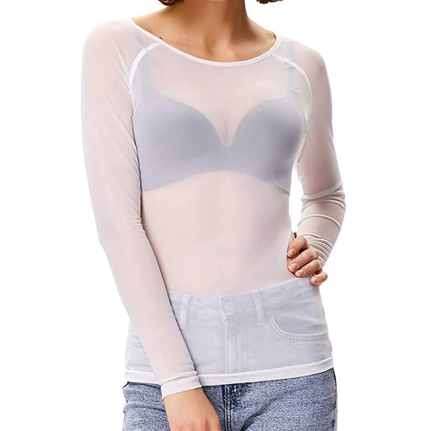 Elegant Long Sleeve Blouse for Women - Comfortable and Versatile