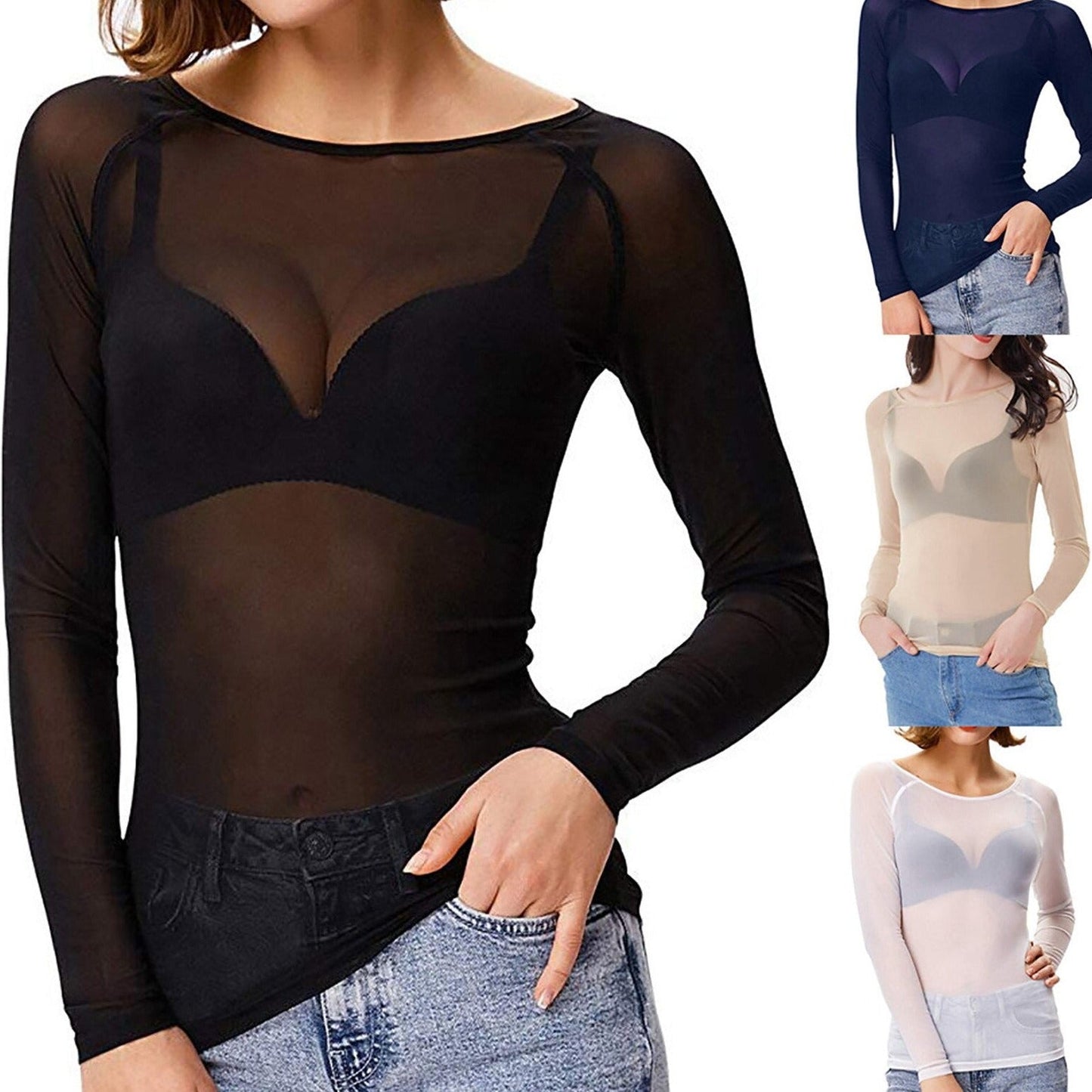 Elegant Long Sleeve Blouse for Women - Comfortable and Versatile