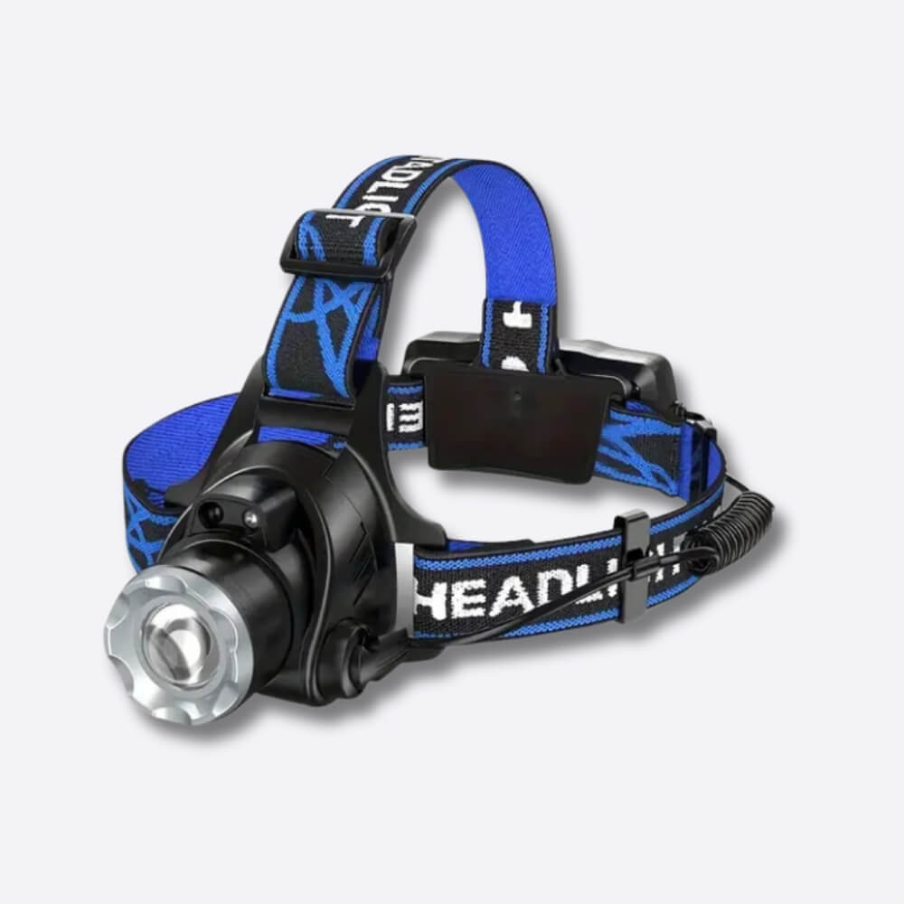 Rechargeable LED Adventure Headlamp with Adjustable Fit