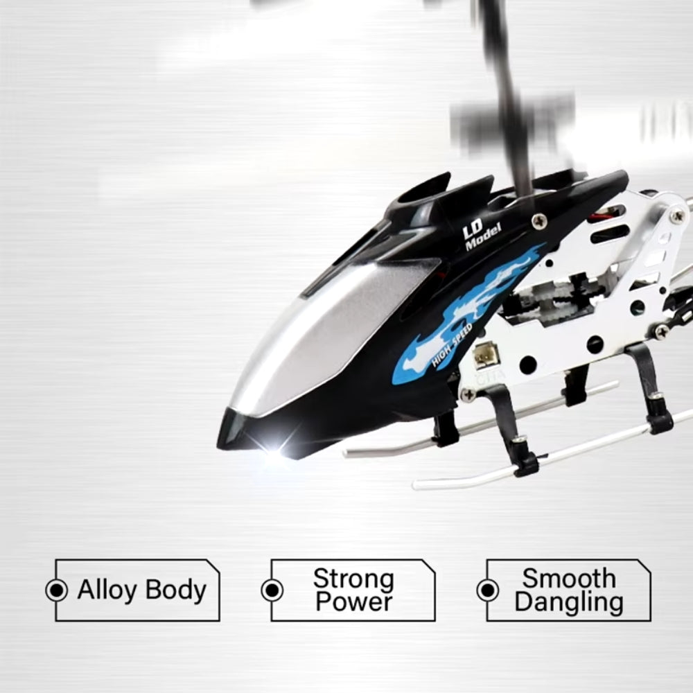 Mini RC Helicopter with Gyro Stabilization and Easy Control