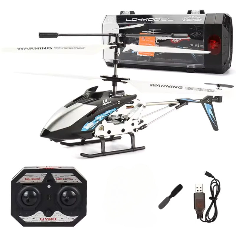 Mini RC Helicopter with Gyro Stabilization and Easy Control