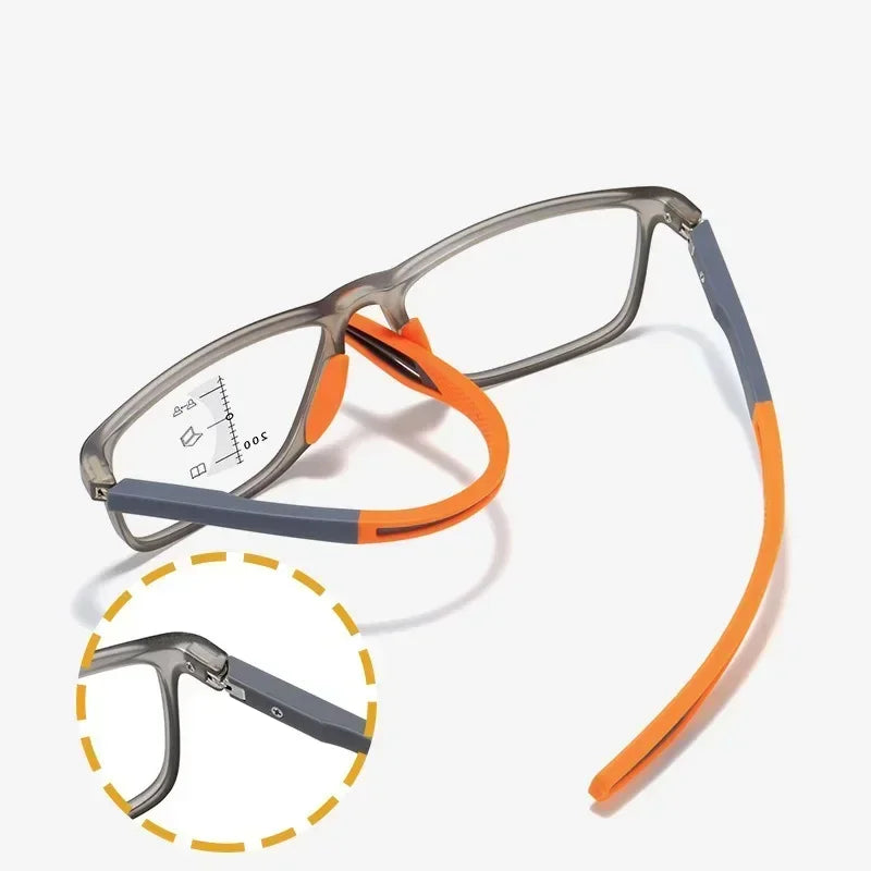 Photochromic Reading Glasses with Blue Light Filter and TR90 Frame