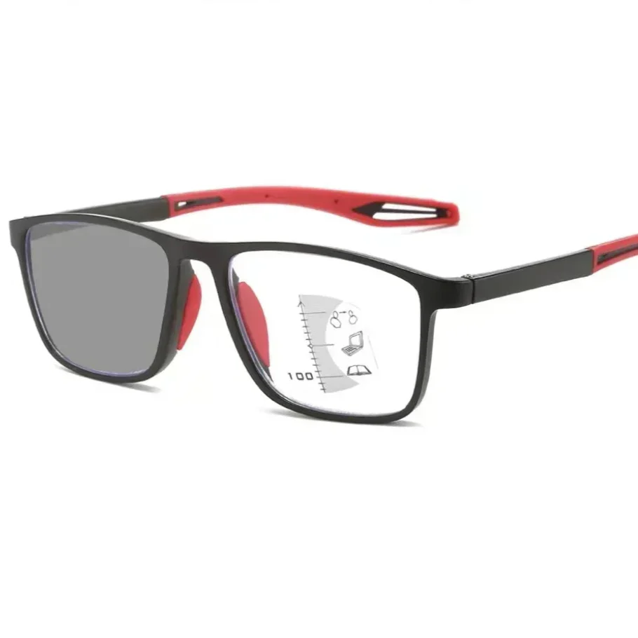 Photochromic Reading Glasses with Blue Light Filter and TR90 Frame