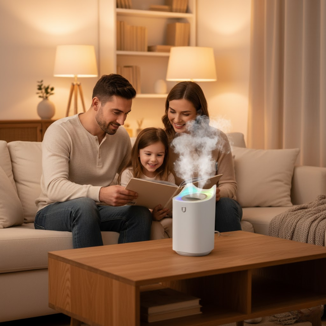Ultrasonic Humidifier with 3000ml Tank for Better Sleep and Fresh Air
