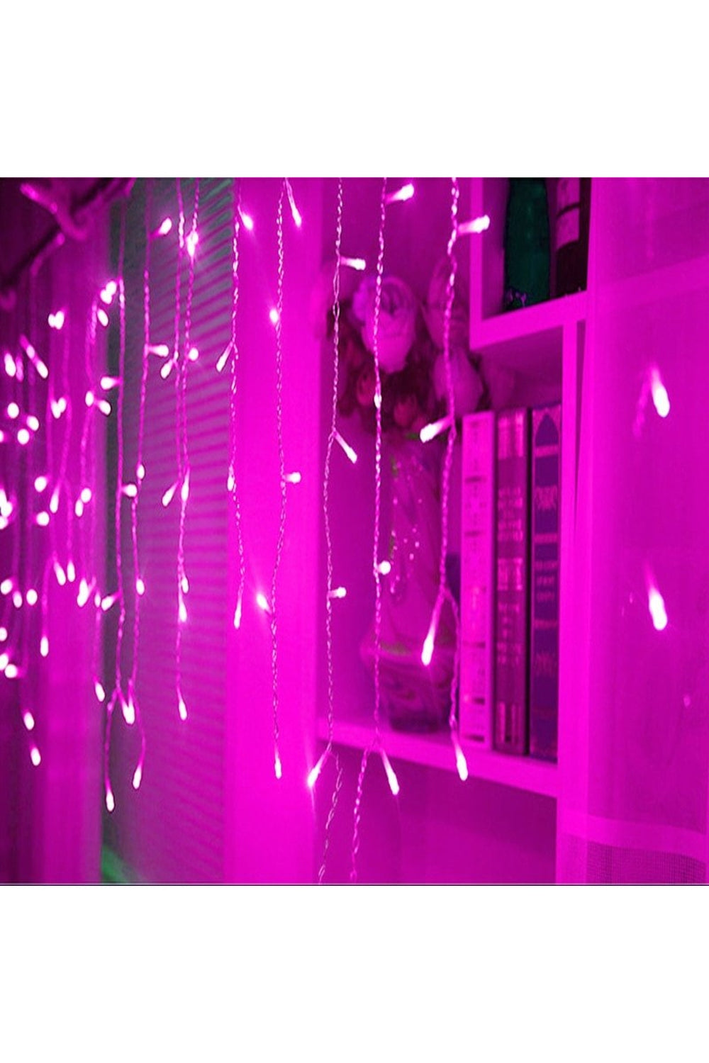 Butterfly LED String Lights - 11.5 ft Purple Glow