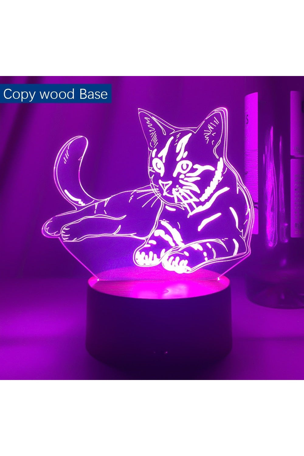 Acrylic LED Shaped Ambient Night Light