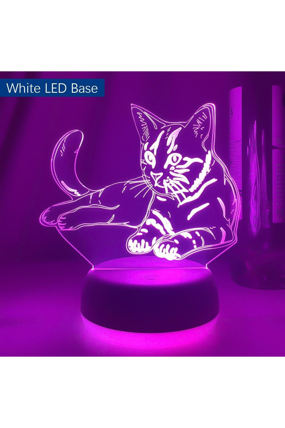Acrylic LED Shaped Ambient Night Light