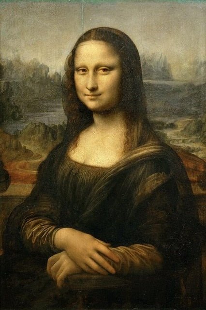 Funny Mona Lisa Canvas Art Print